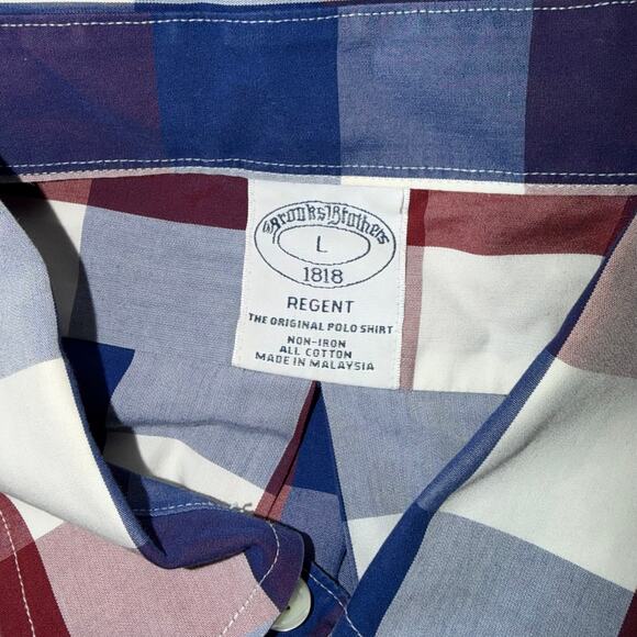 Brooks Brothers Regent Mens Large Original Long Sleeve Oxford Casual Dress Shirt - Picture 4 of 9